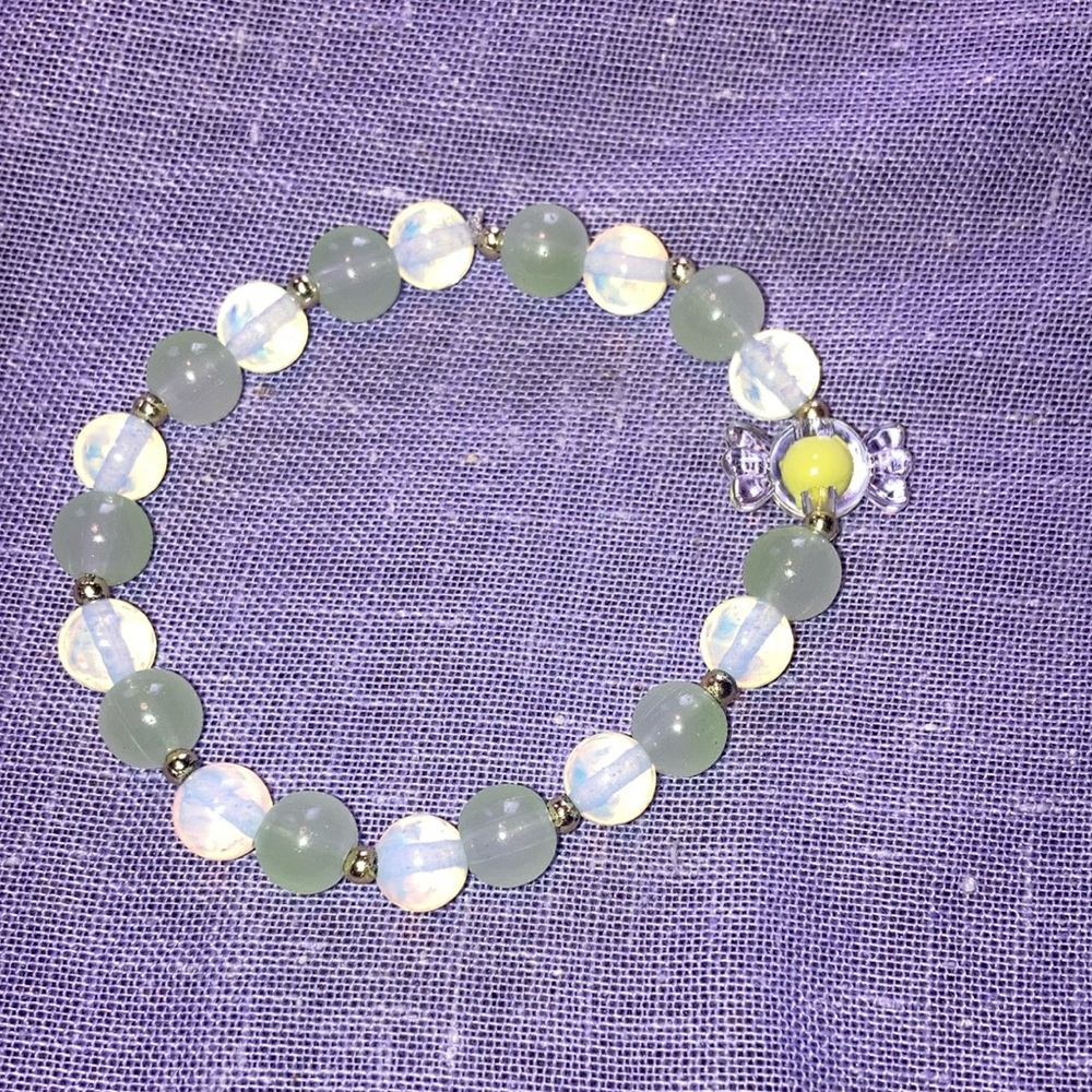 Glass Bead Candy Bracelet
